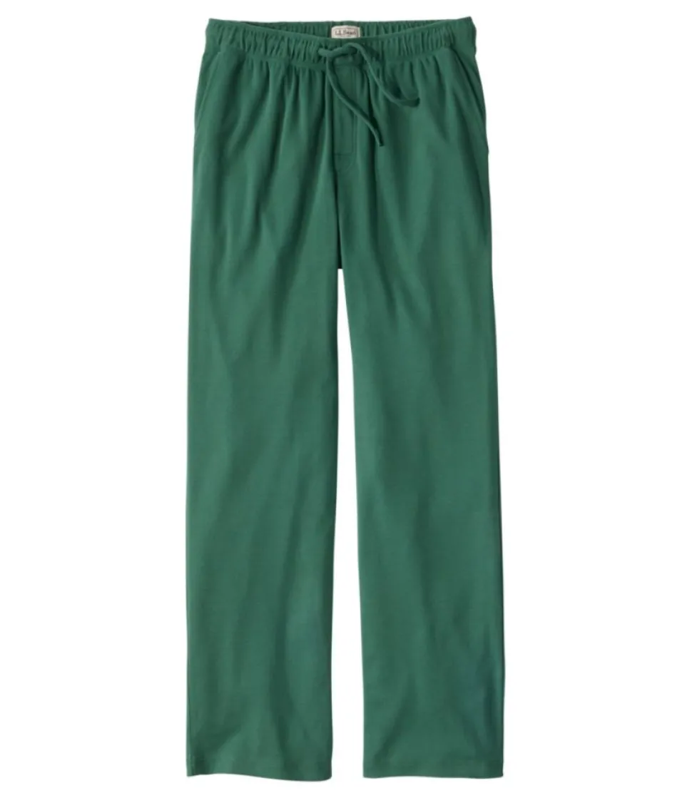 Cheap L.L.Bean "Men's Bean's Cotton Knit Pajamas, Sleep Pants"