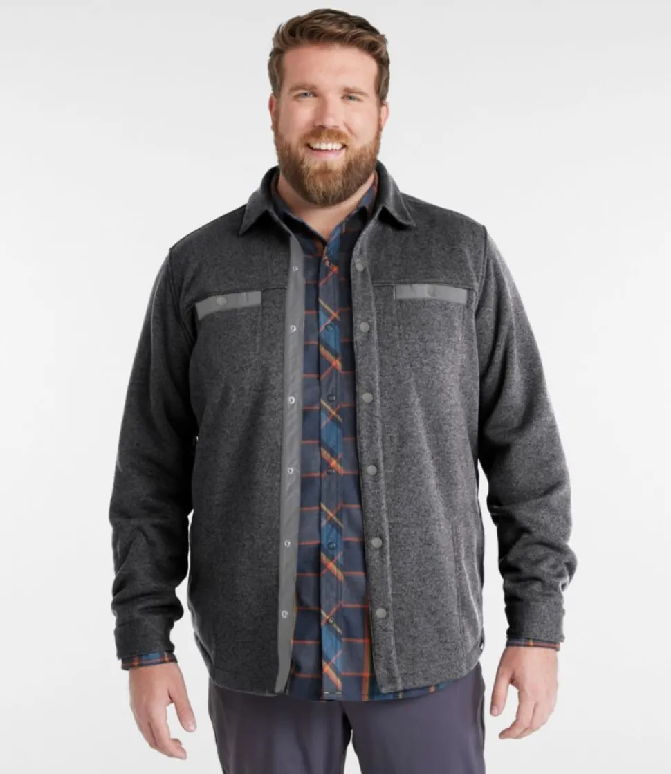 Flash Sale L.L.Bean "Men's Bean's Sweater Fleece Shirt Jac"