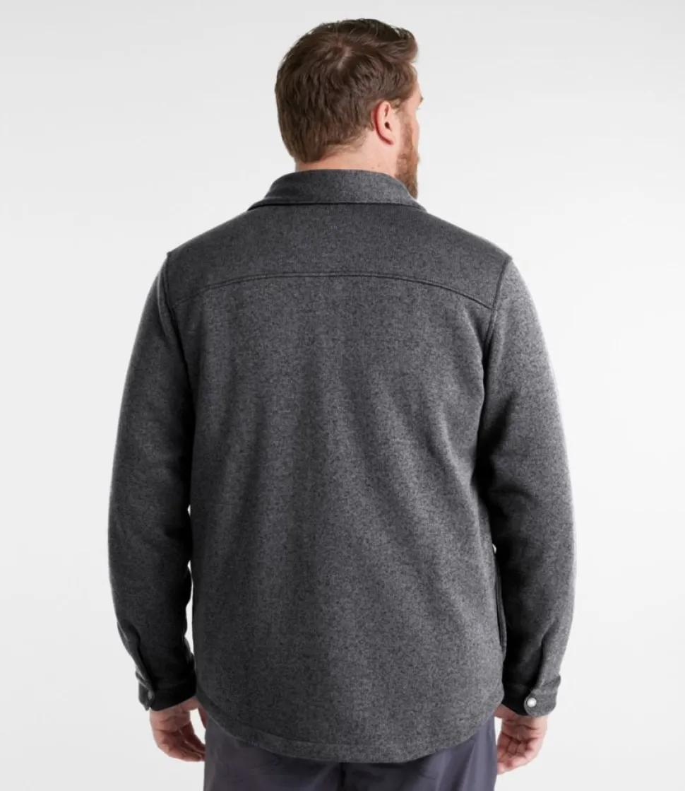 Flash Sale L.L.Bean "Men's Bean's Sweater Fleece Shirt Jac"