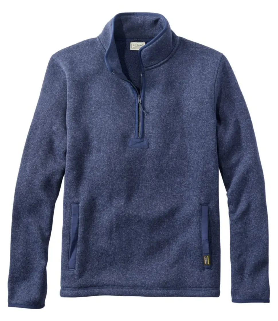 Shop L.L.Bean "Men's Bean's Sweater Fleece Half-Zip Pullover"