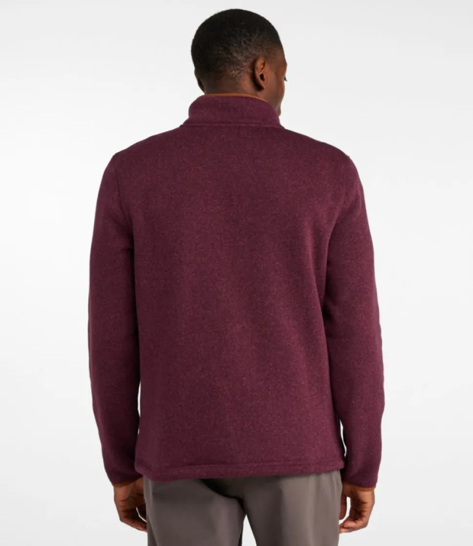 Shop L.L.Bean "Men's Bean's Sweater Fleece Half-Zip Pullover"