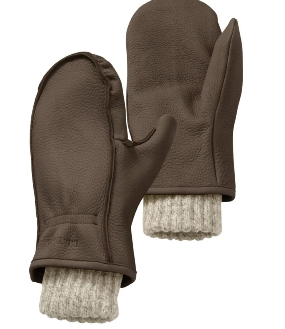 Fashion L.L.Bean "Men's Buckskin Chopper Mitts"