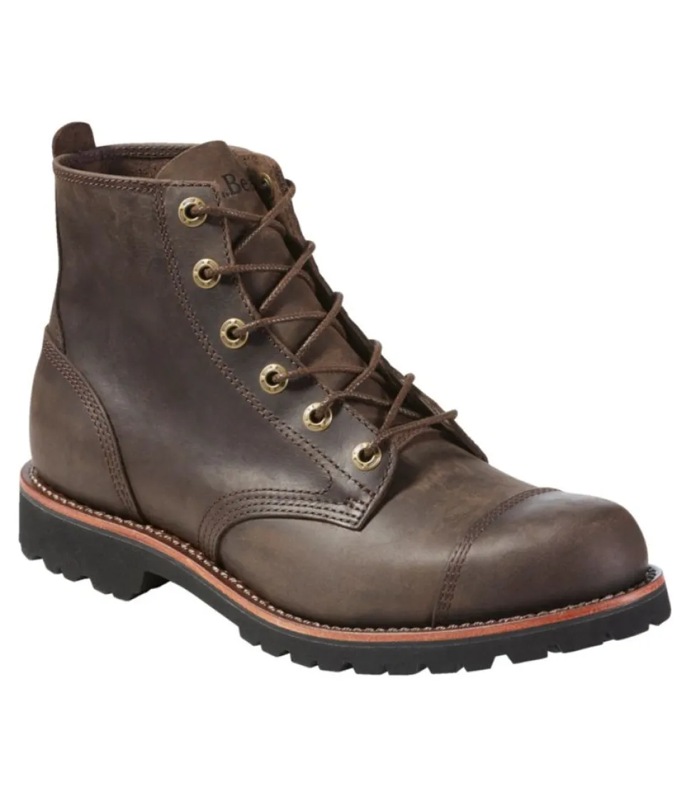 Clearance L.L.Bean "Men's Bucksport Boots, Cap Toe" CoffeeBean