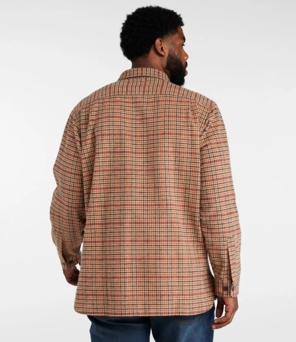 Online L.L.Bean "Men's Chamois Shirt, Slightly Fitted, Plaid"