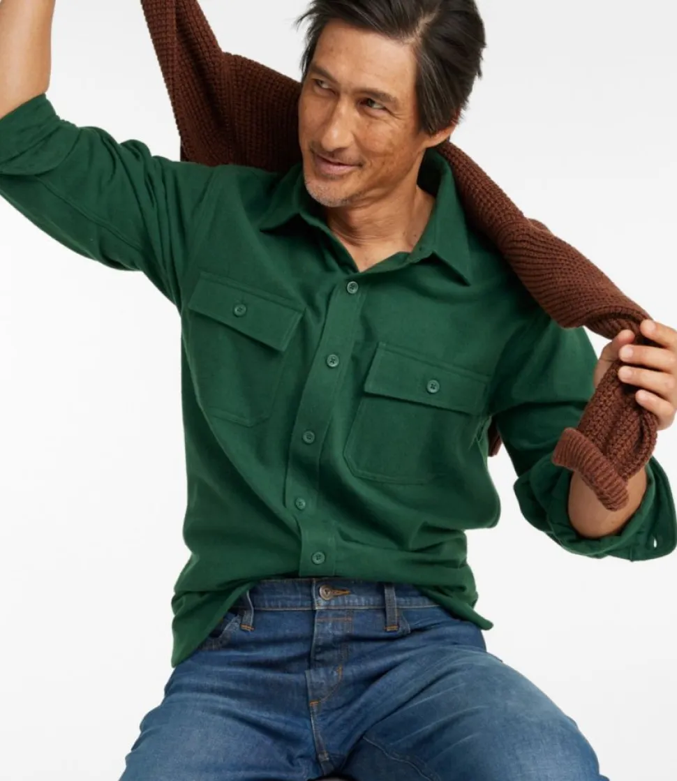 Outlet L.L.Bean "Men's Chamois Shirt, Traditional Fit"