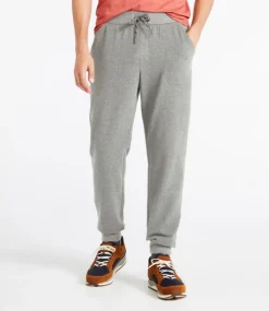 Flash Sale L.L.Bean "Men's Comfort Camp Sweatpants, Logo" BrightMarinerHeather/Logo