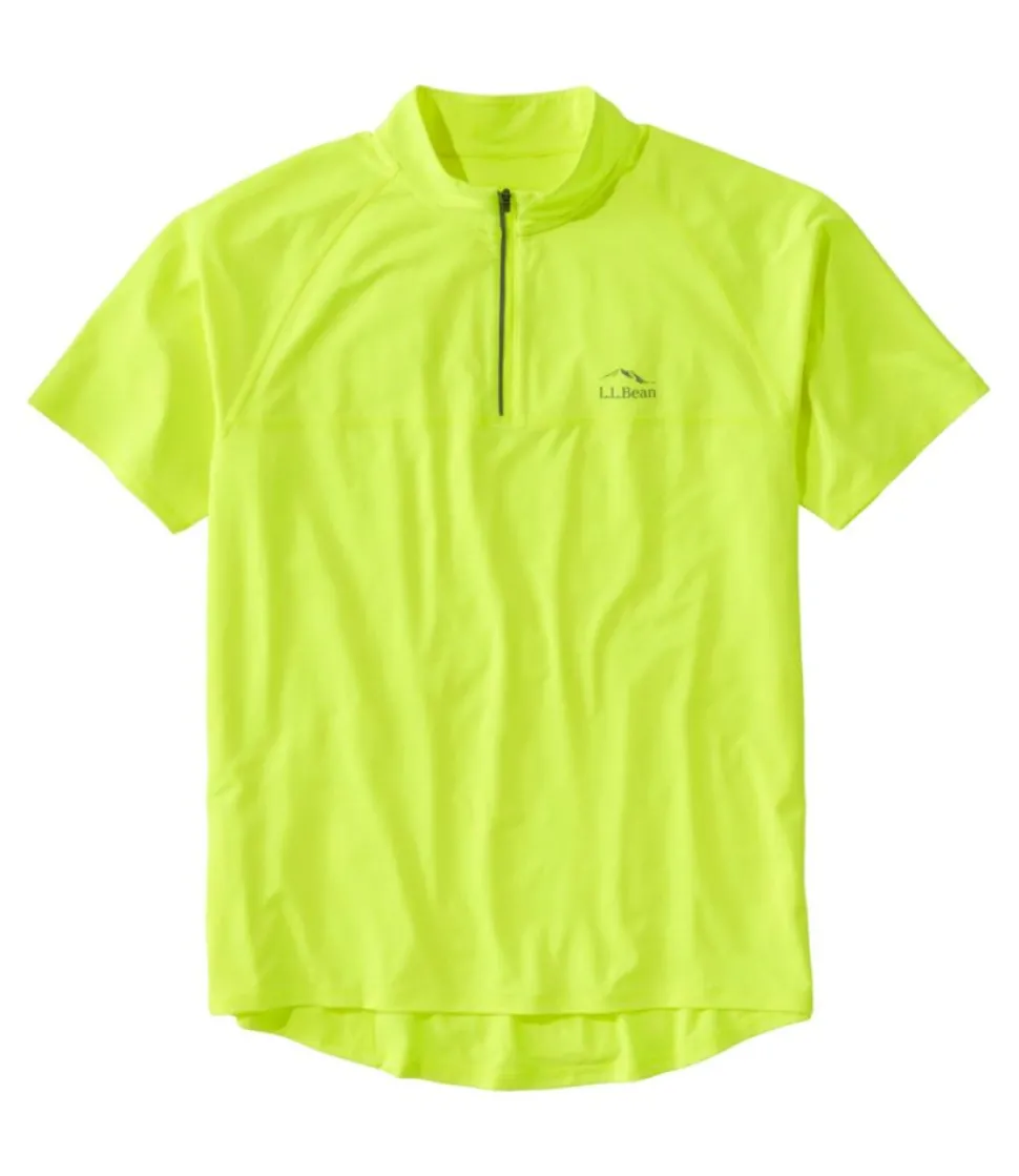 Fashion L.L.Bean "Men's Comfort Cycling Jersey, Short-Sleeve"