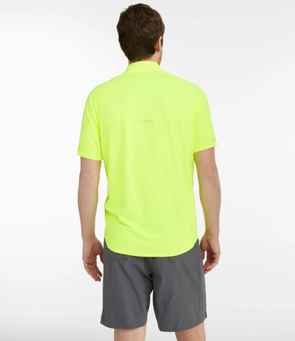 Fashion L.L.Bean "Men's Comfort Cycling Jersey, Short-Sleeve"