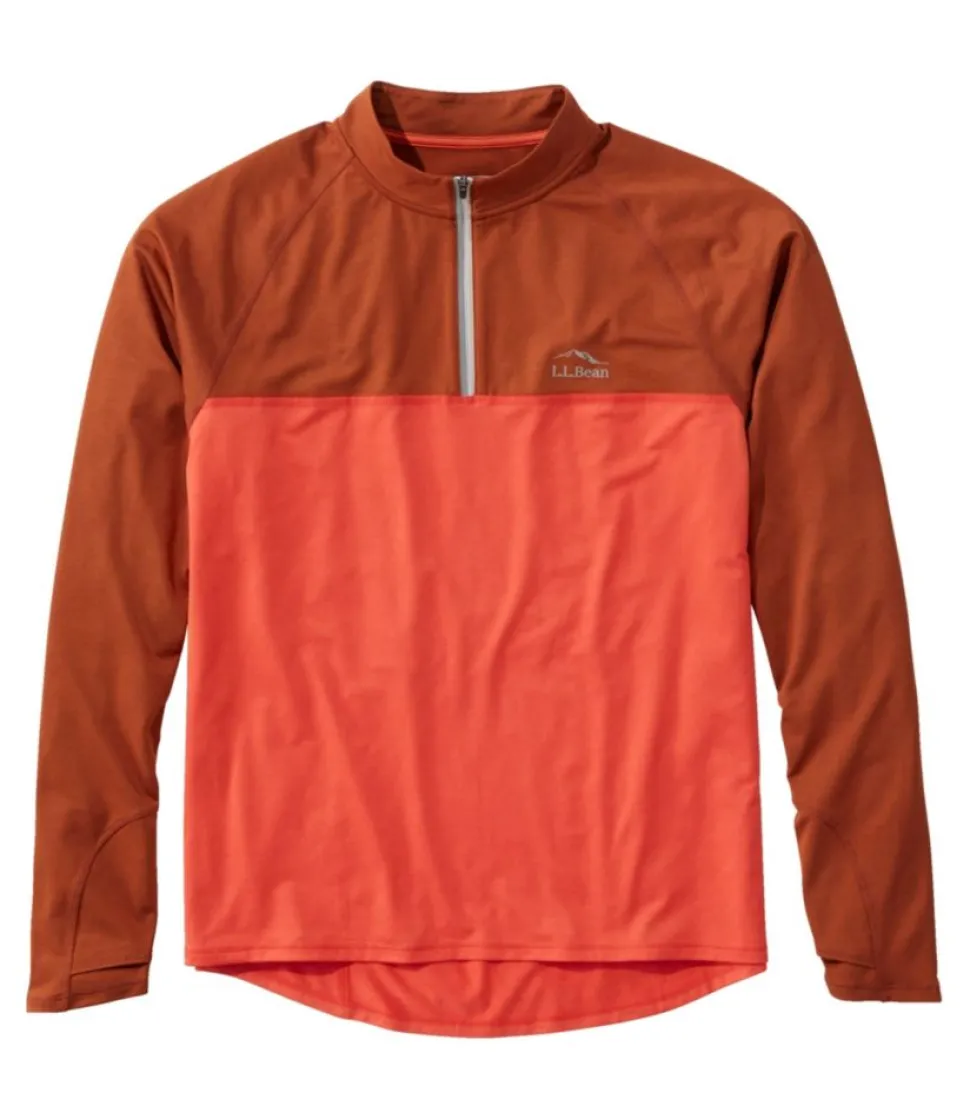 Outlet L.L.Bean "Men's Comfort Cycling Jersey, Long-Sleeve"