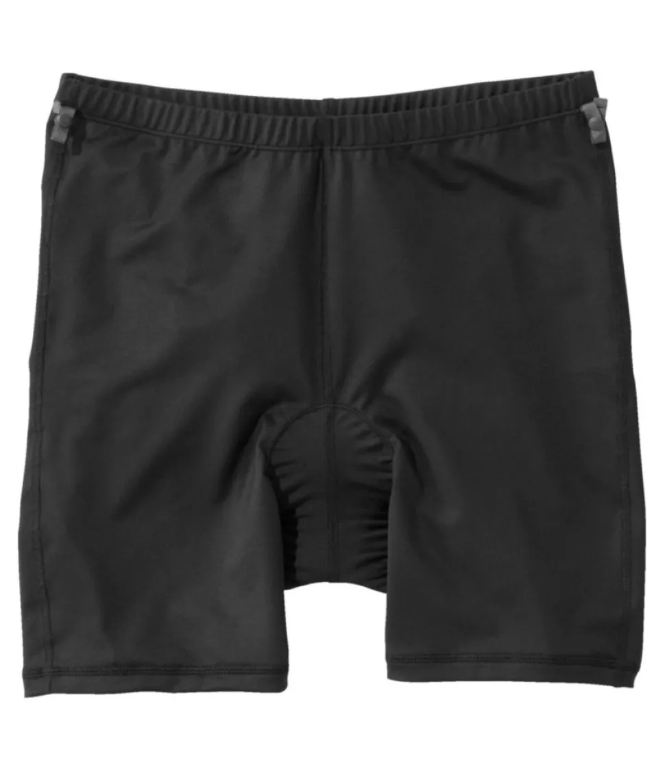 Cheap L.L.Bean "Men's Comfort Cycling Liner Short" Black