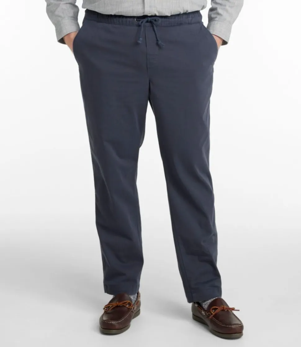 Clearance L.L.Bean "Men's Comfort Stretch Dock Pants, Standard Fit, Straight Leg"