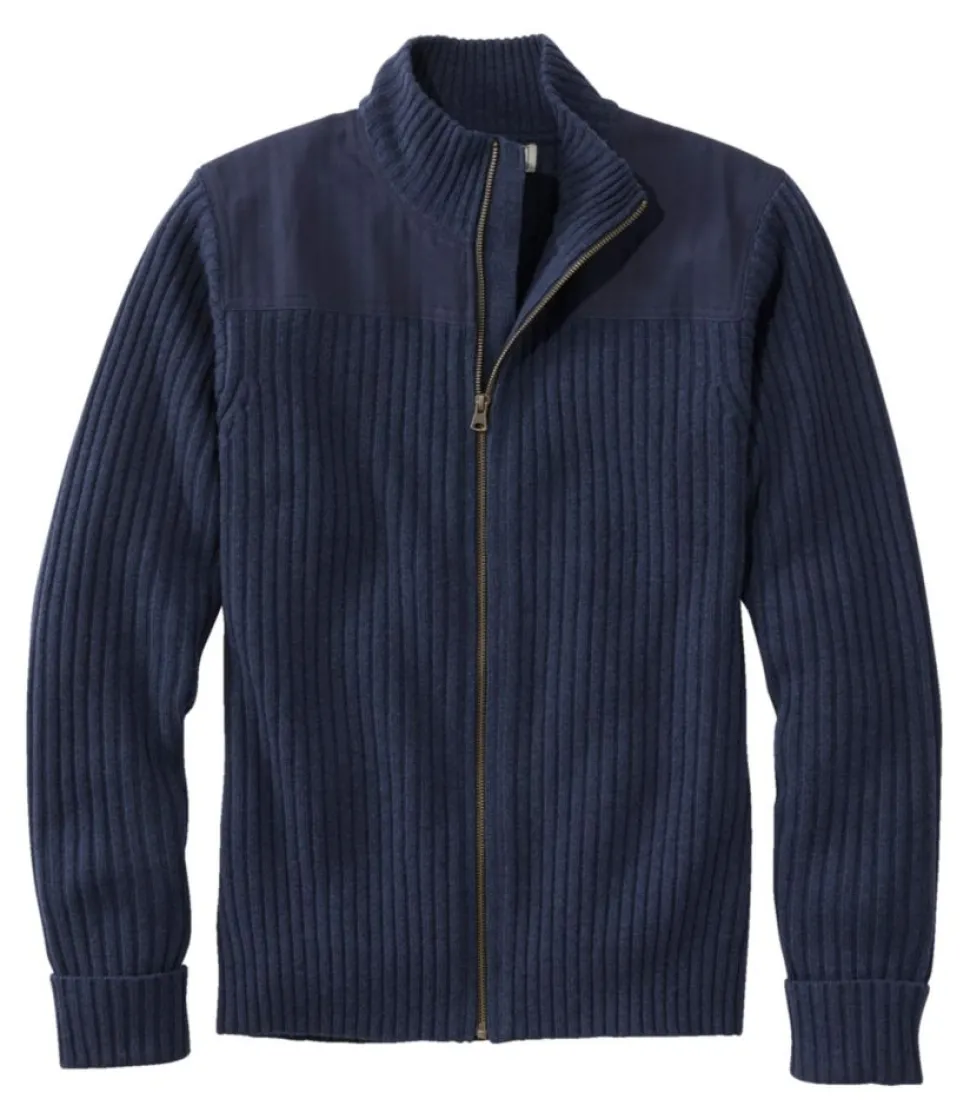 Outlet L.L.Bean "Men's Commando Sweater, Full-Zip"