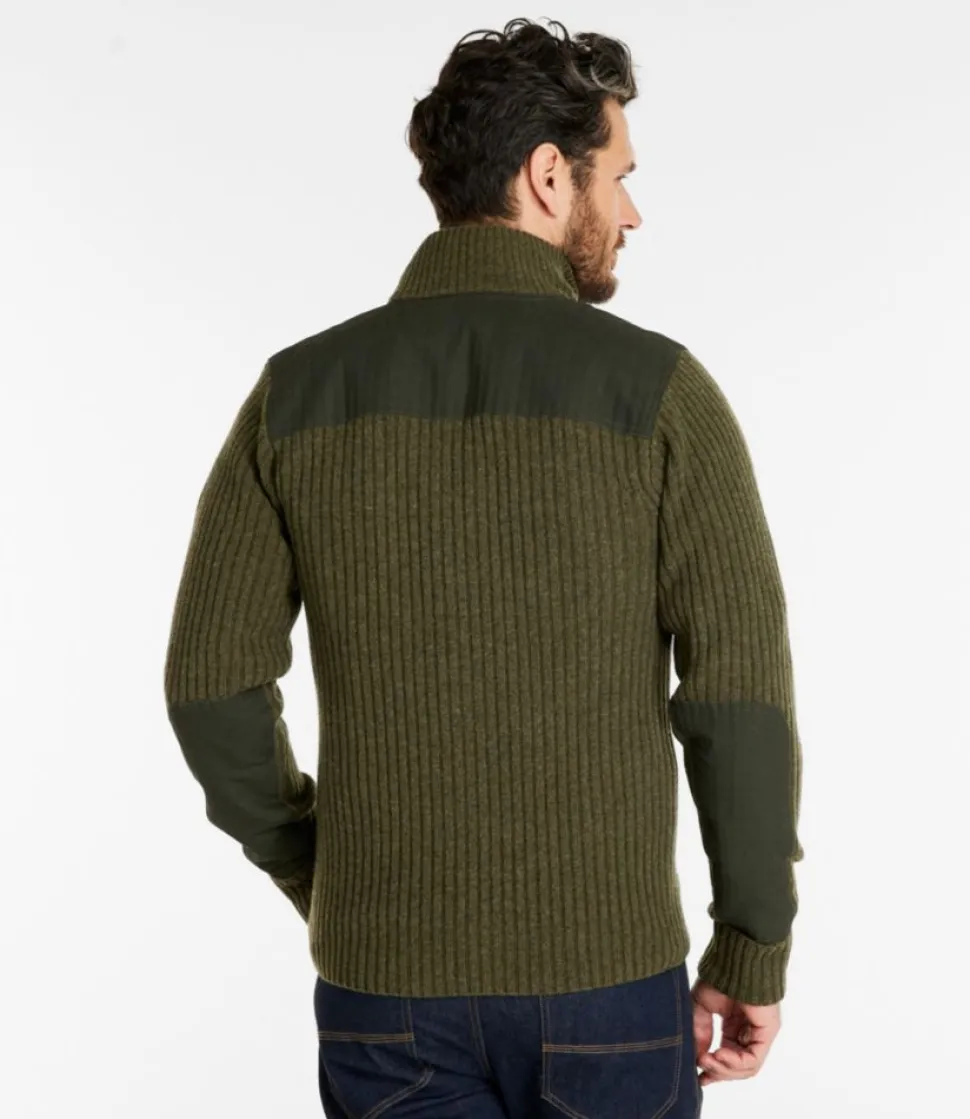 Outlet L.L.Bean "Men's Commando Sweater, Full-Zip"