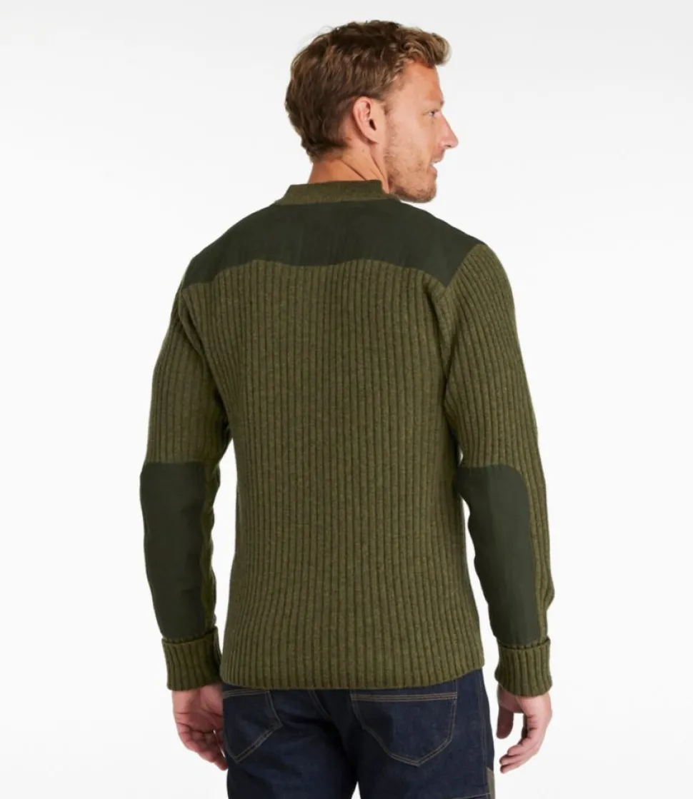 Clearance L.L.Bean "Men's Commando Sweater, Henley"