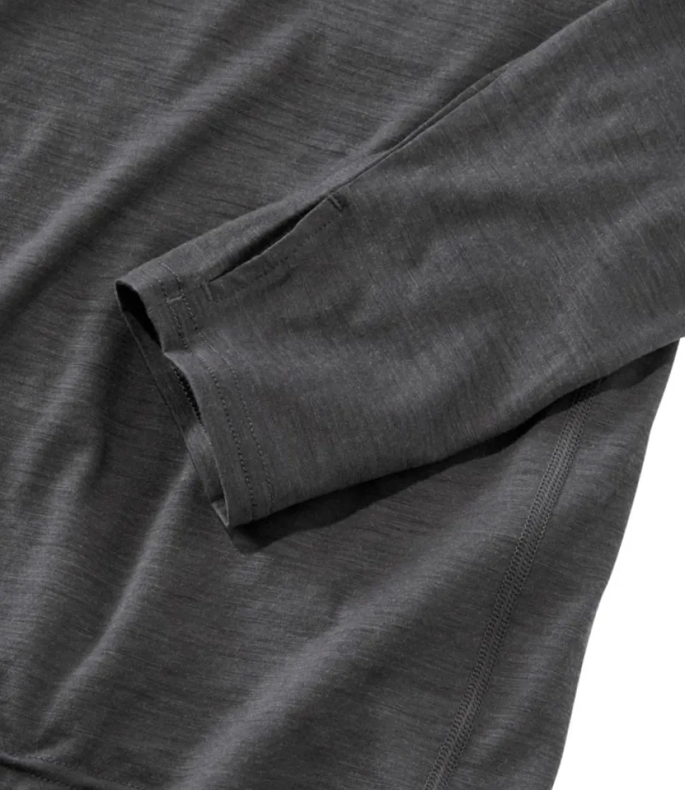 Outlet L.L.Bean "Men's Cresta Ultralight 150 Crew Top" AlloyGray