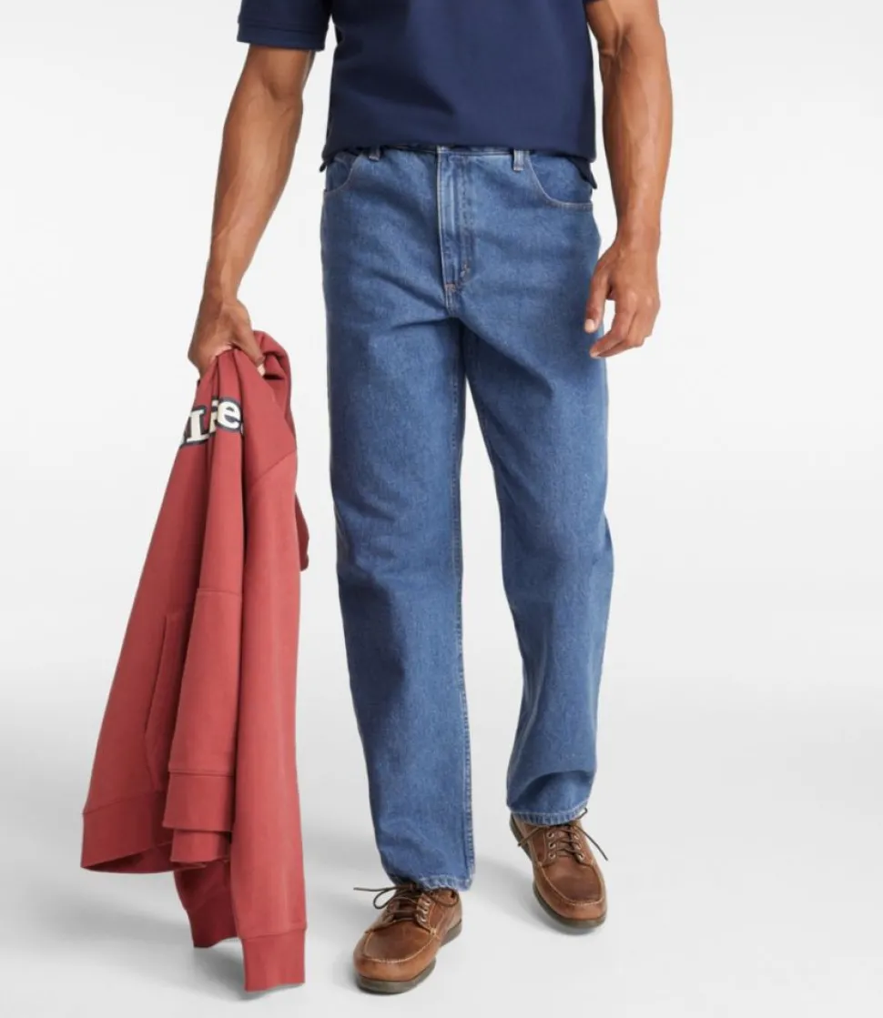 Hot L.L.Bean "Men's Double L® Jeans, Natural Fit, Hidden Comfort"