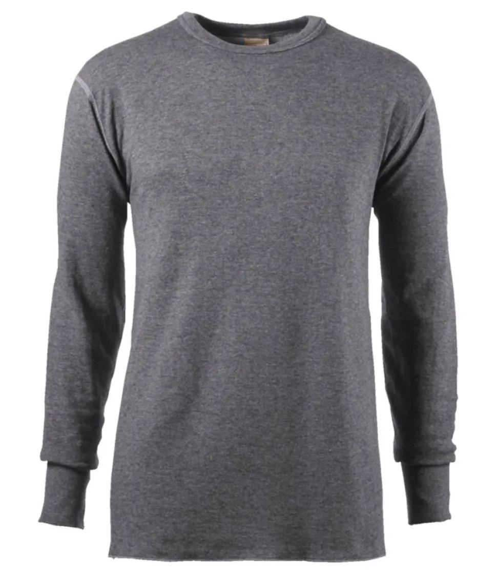 Best Sale L.L.Bean "Men's Double-Layer Underwear, Crewneck"