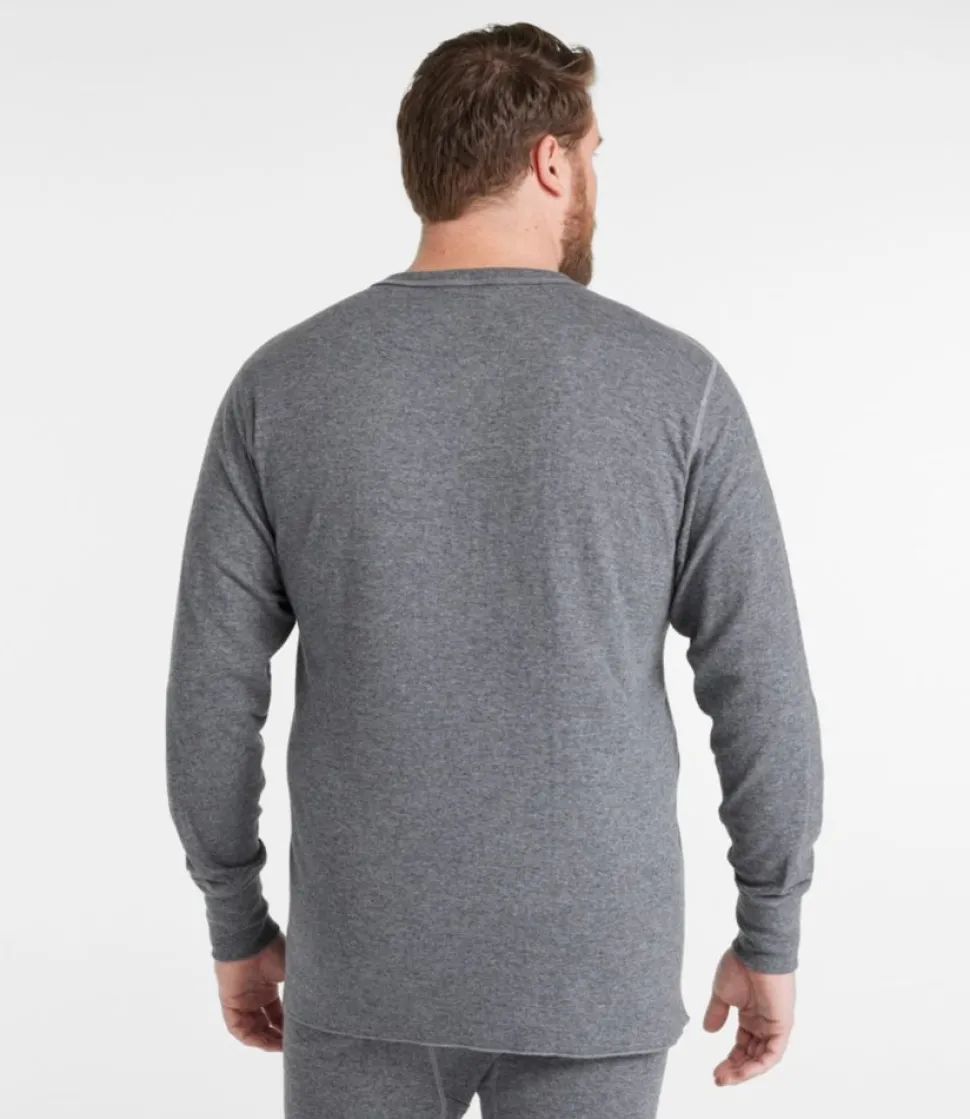 Best Sale L.L.Bean "Men's Double-Layer Underwear, Crewneck"
