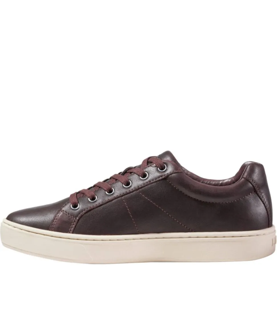 Shop L.L.Bean "Men's Eco Bay Sneakers, Leather"