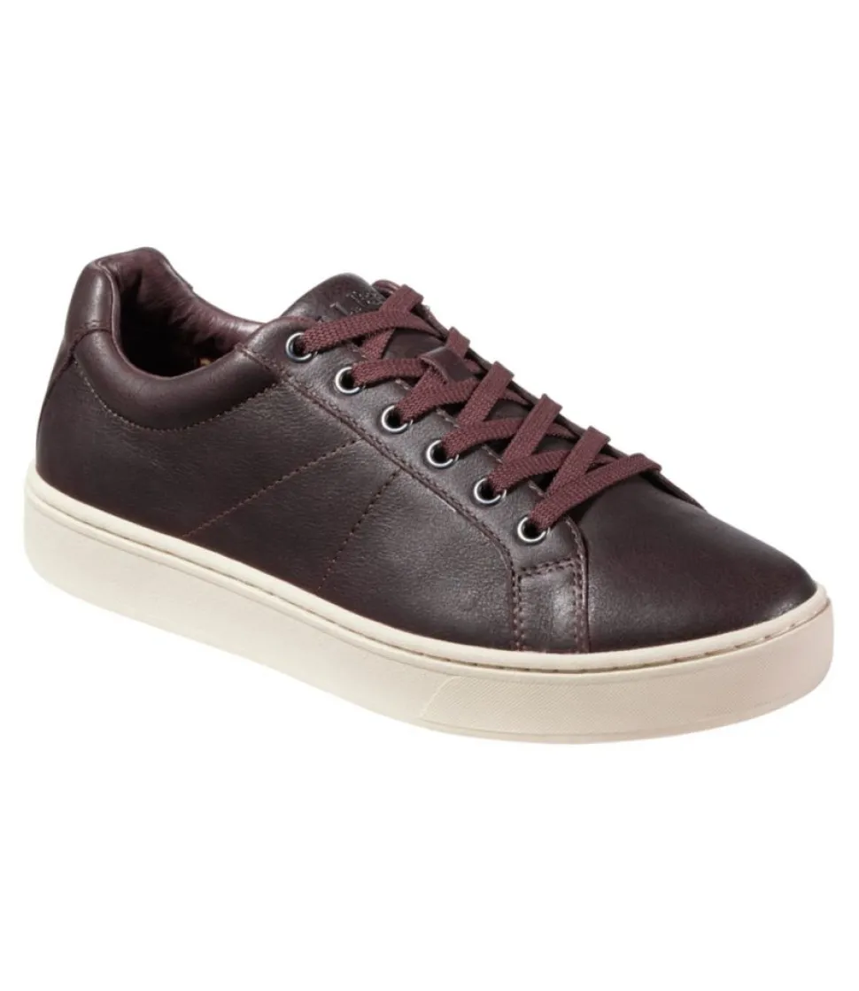 Shop L.L.Bean "Men's Eco Bay Sneakers, Leather"