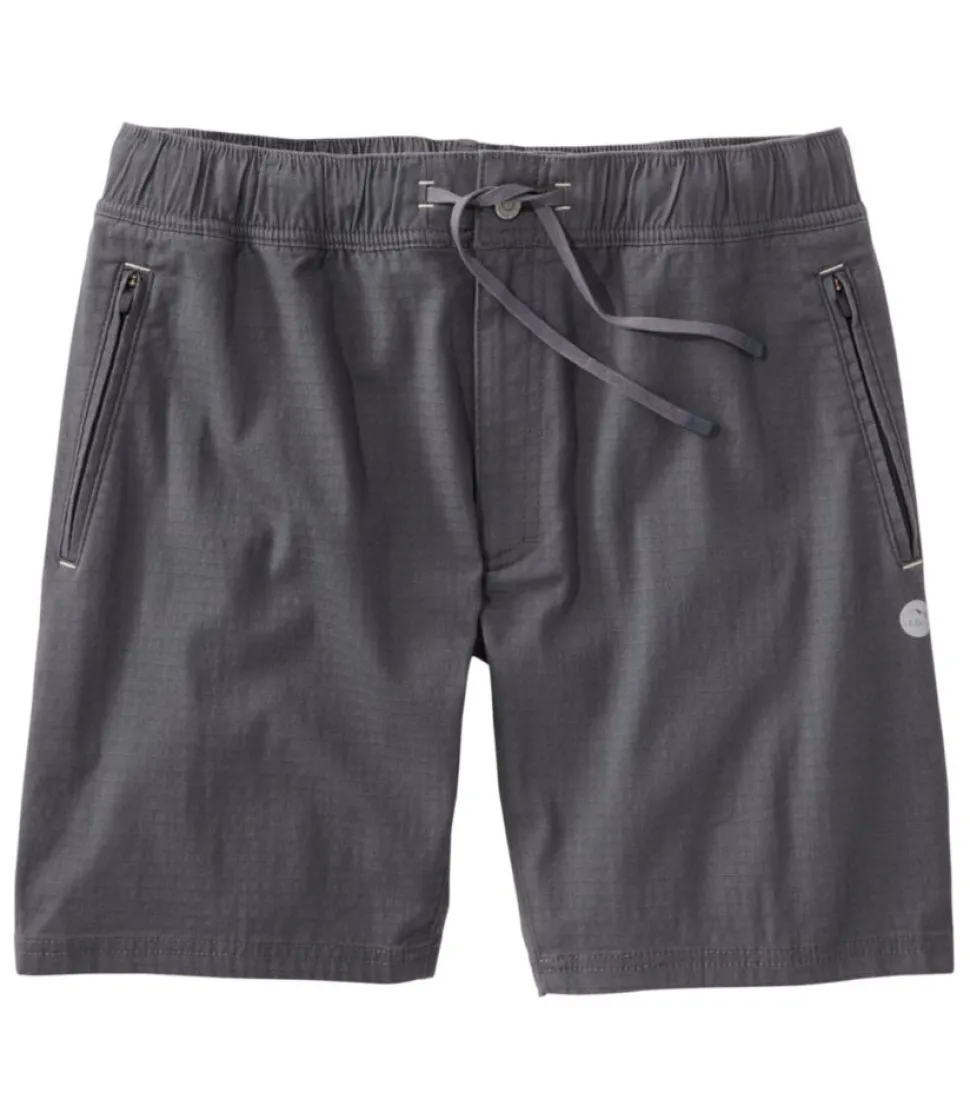 Shop L.L.Bean "Men's Explorer Ripstop Shorts, 8"" CarbonNavy