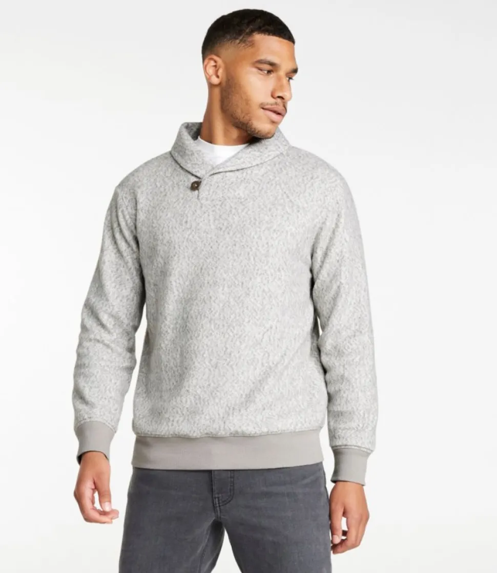 Flash Sale L.L.Bean "Men's Heritage Marled Fleece Pullover Sweater"