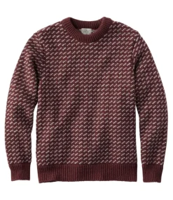 Fashion L.L.Bean "Men's Heritage Sweater, Norwegian Crewneck"