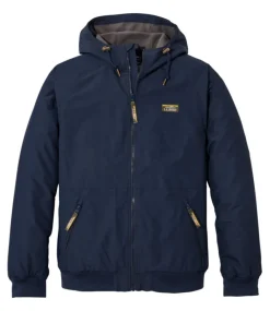 Flash Sale L.L.Bean "Men's Insulated 3-Season Bomber Hooded Jacket"