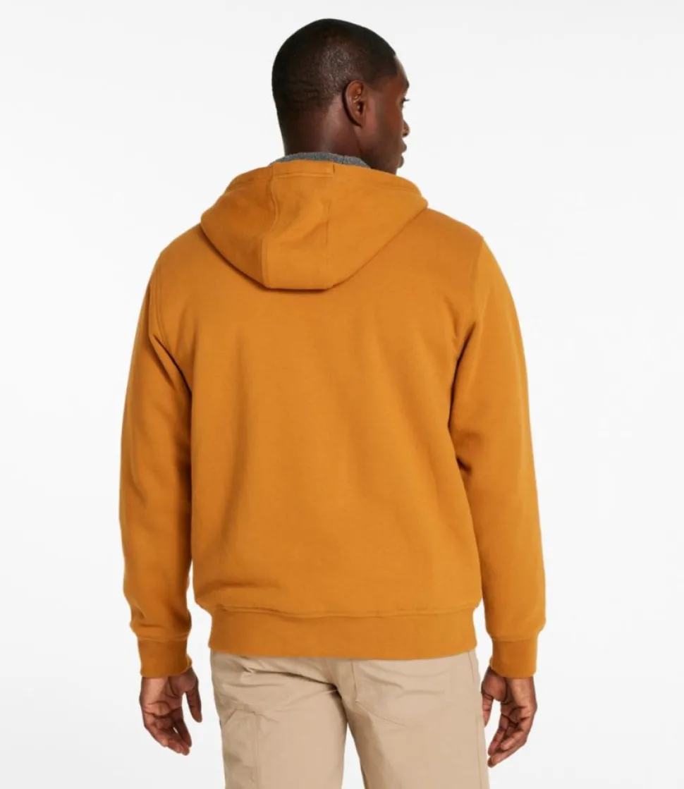 Best Sale L.L.Bean "Men's Katahdin Iron Works® Hooded Sweatshirt, Fleece-Lined"