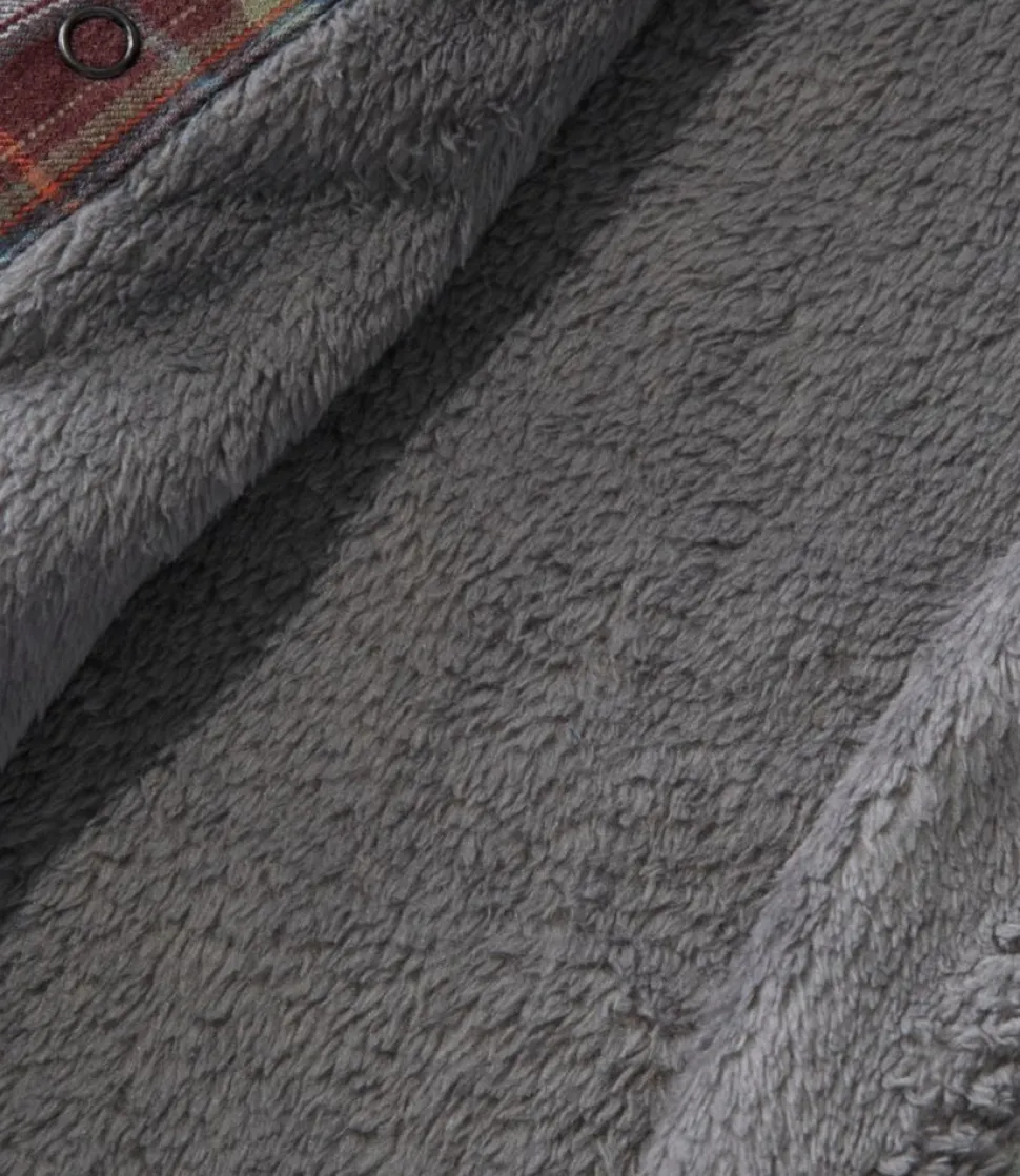 Hot L.L.Bean "Men's Katahdin Performance Flannel Shirt-Jacket, Hi-Pile Fleece-Lined Plaid"