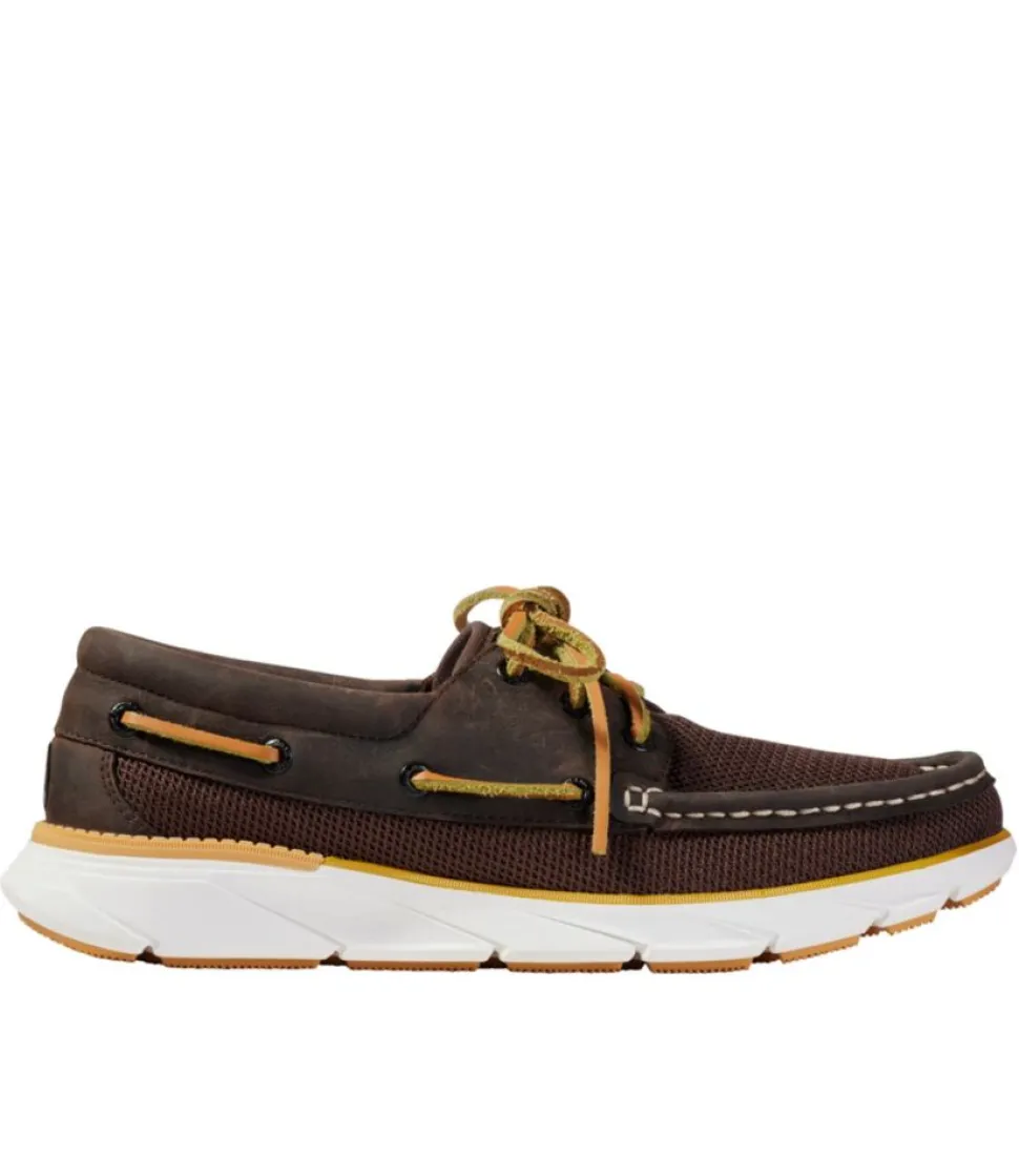 Clearance L.L.Bean "Men's Kennebec Boat Shoes, 3-Eye"