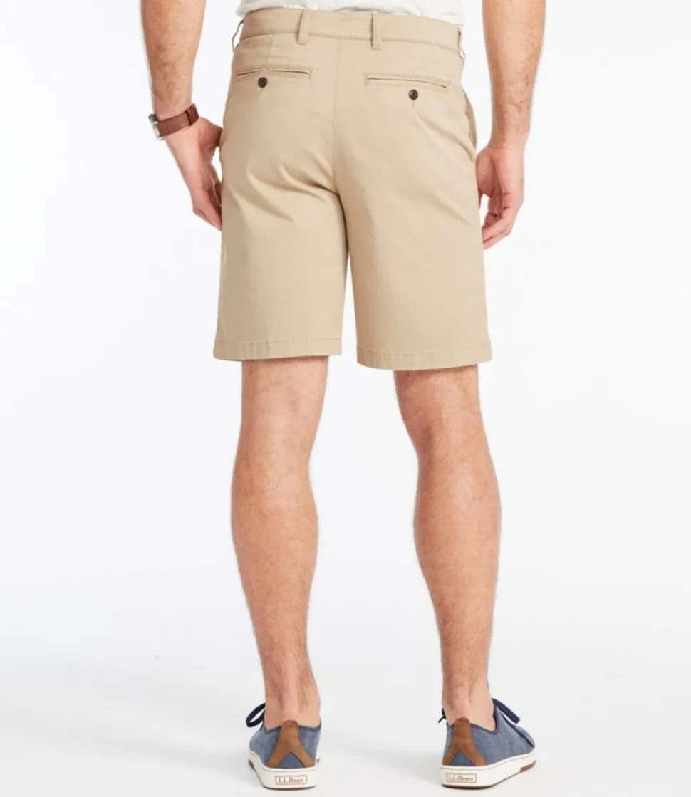 Online L.L.Bean "Men's Lakewashed® Stretch Khaki Shorts, 9""