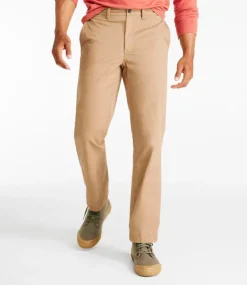 Fashion L.L.Bean "Men's Lakewashed® Stretch Khakis, Standard Fit, Straight Leg"