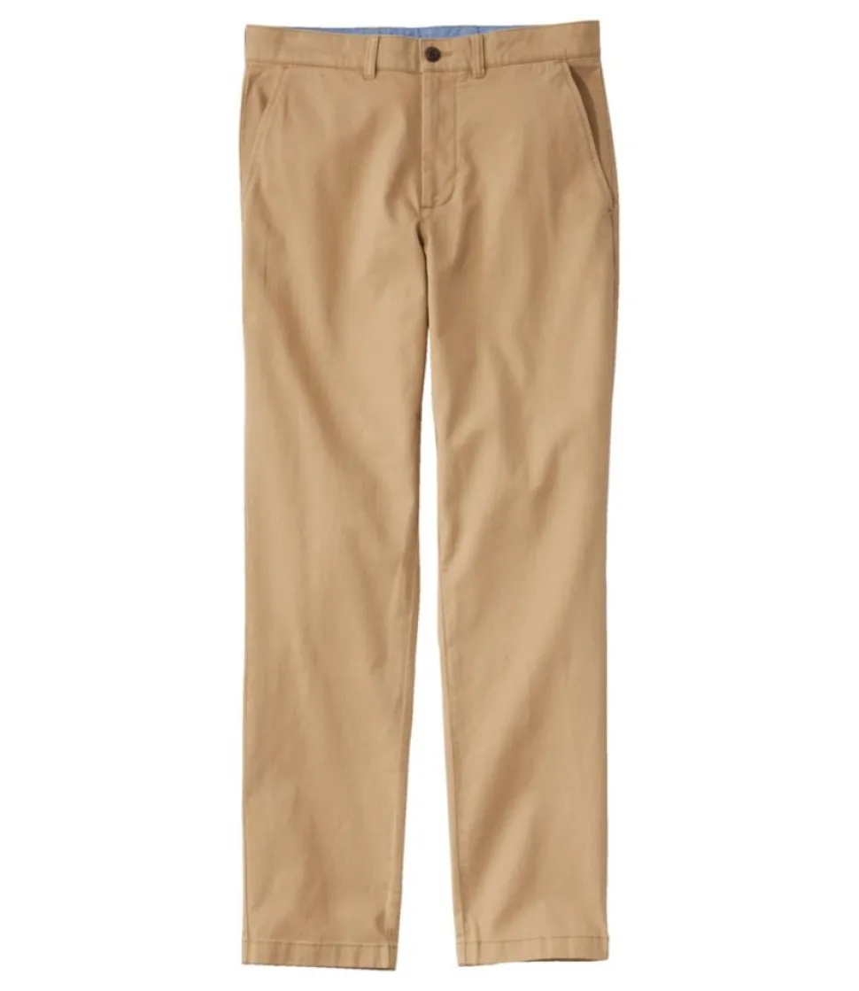 Store L.L.Bean "Men's Lakewashed® Stretch Khakis, Standard Athletic Fit, Tapered Leg"