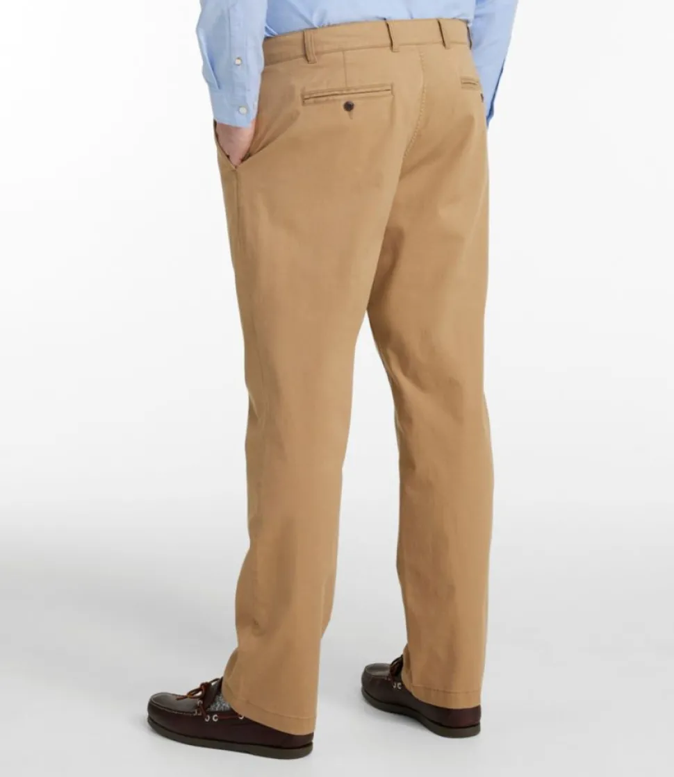 Store L.L.Bean "Men's Lakewashed® Stretch Khakis, Standard Athletic Fit, Tapered Leg"