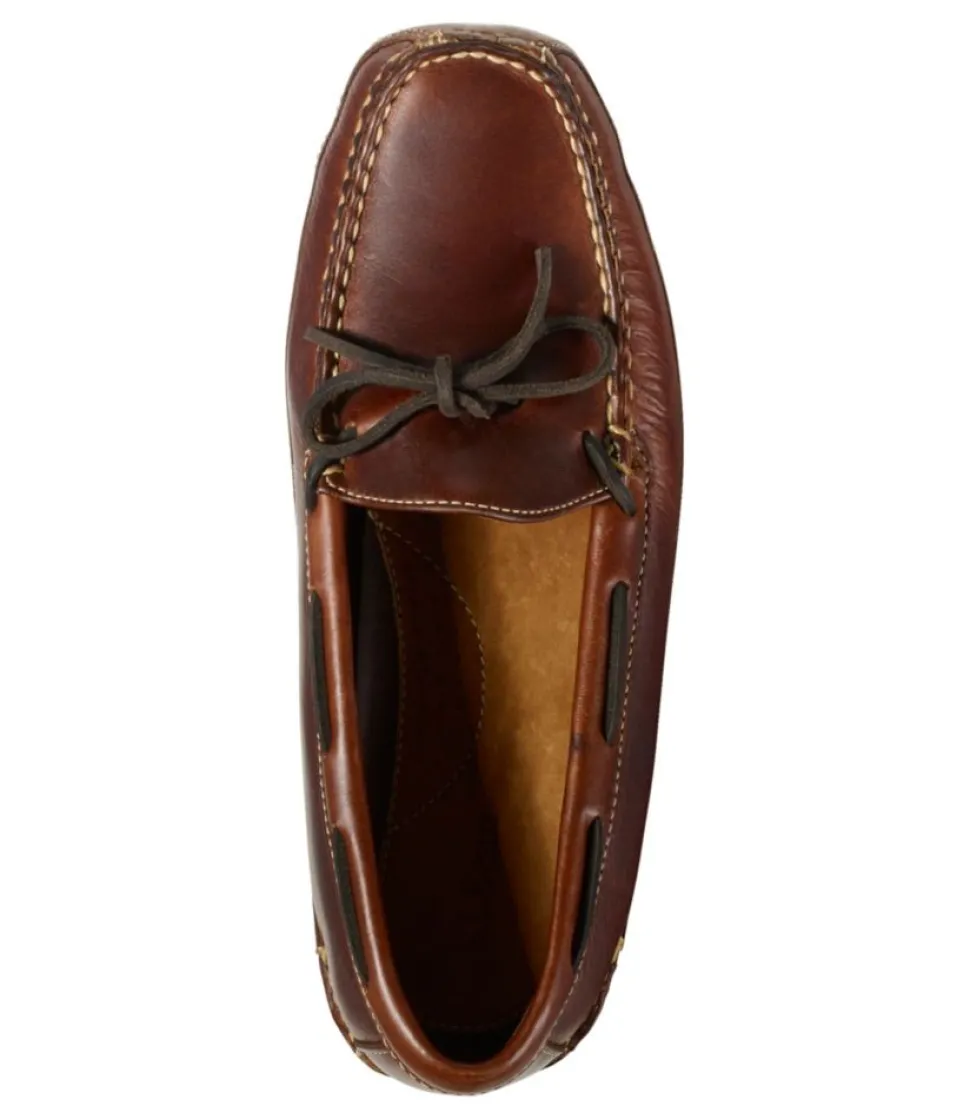Cheap L.L.Bean "Men's Leather Double-Sole Slippers, Leather-Lined" Brown