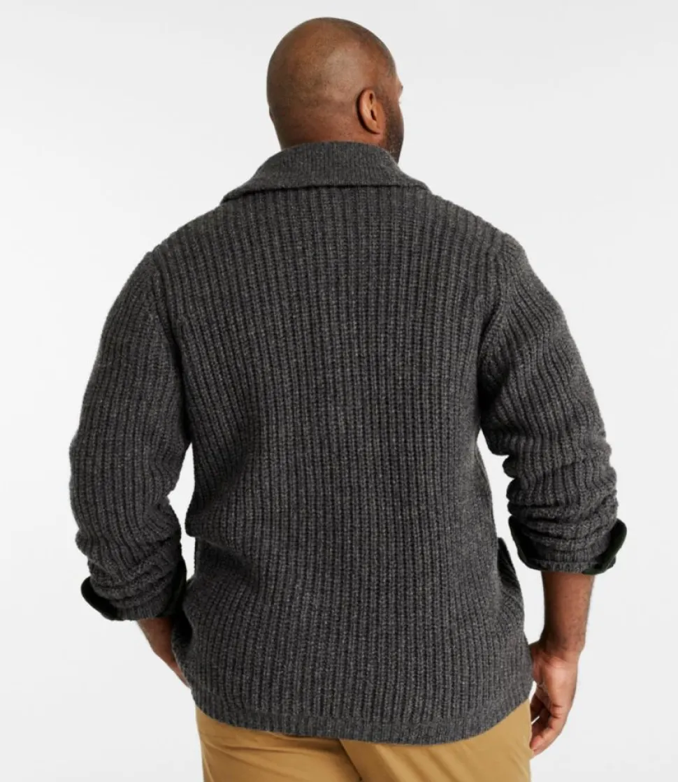 Shop L.L.Bean "Men's Classic Ragg Wool Sweaters, Cardigan"
