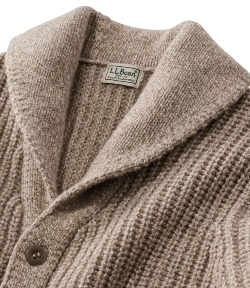 Shop L.L.Bean "Men's Classic Ragg Wool Sweaters, Cardigan"