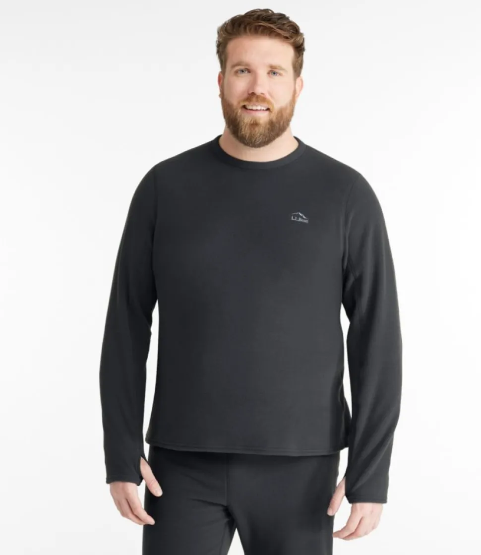Store L.L.Bean "Men's Fleece Base Layer Crew, Long-Sleeve"