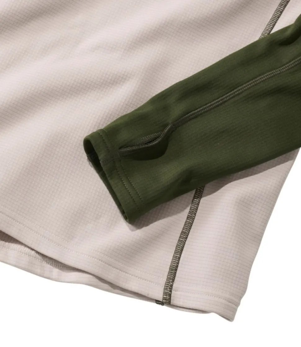 Fashion L.L.Bean "Men's Heavyweight Base Layer Crew, Long-Sleeve Graphic" ForestShade