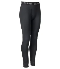 Shop L.L.Bean "Men's Heavyweight Base Layer Pant" MidnightBlack
