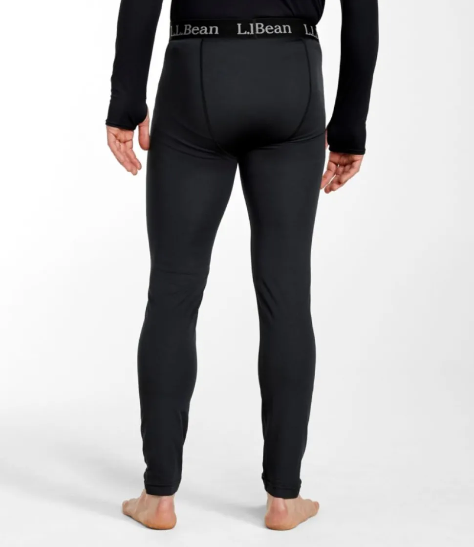 New L.L.Bean "Men's Lightweight Base Layer Pants" Black