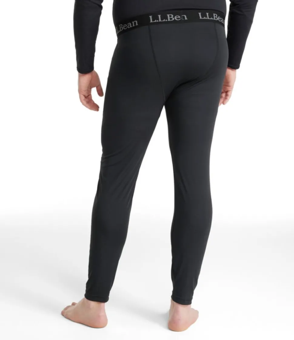New L.L.Bean "Men's Lightweight Base Layer Pants" Black
