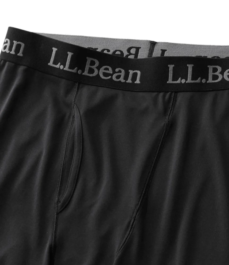 New L.L.Bean "Men's Lightweight Base Layer Pants" Black