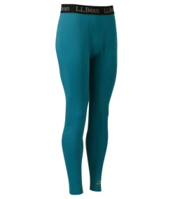New L.L.Bean "Men's Midweight Base Layer Pants" MallardTeal