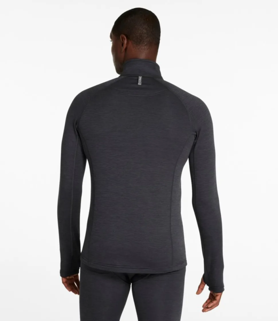 Online L.L.Bean "Men's Midweight Base Layer Crew Top, 1/4 Zip"