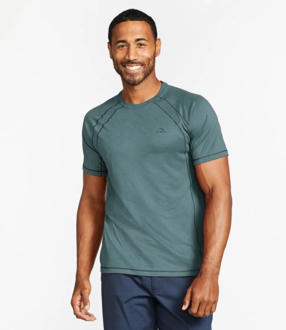 Sale L.L.Bean "Men's Quick-Dry Trail Tee Short-Sleeve"