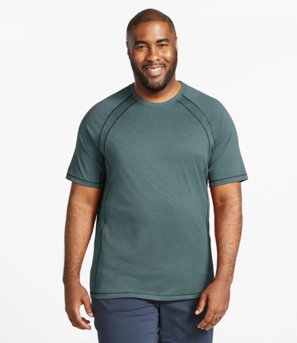 Sale L.L.Bean "Men's Quick-Dry Trail Tee Short-Sleeve"