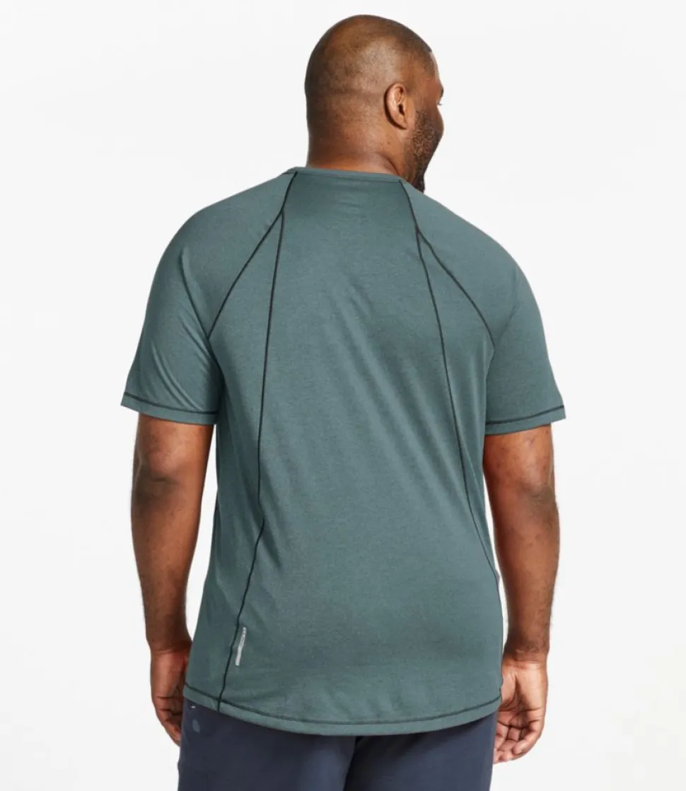 Sale L.L.Bean "Men's Quick-Dry Trail Tee Short-Sleeve"