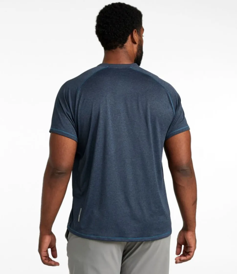 Online L.L.Bean "Men's Quick-Dry Trail Tee, Short-Sleeve" CarbonNavy